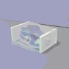 Set of 12 Stackable Clear Plastic Transparent Shoe Storage Box in Home