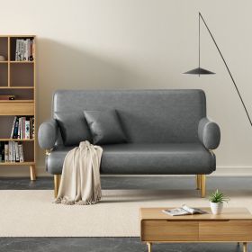Sofa Bed, Convertible Sleeper Sofa, Couch, Double Chaise Sofa,Loveseat, Sofa Chair,with Tapered Legs, 1000lb Weight Capacity, Integrated Sofa, Small C