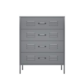 Metal Storage Cabinet with 4 Drawers for Office,Home,Garage