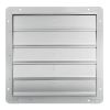 VEVOR 24'' Shutter Exhaust Fan, High-speed 3320 CFM, Aluminum Wall Mount Attic Fan with AC-motor, Ventilation and Cooling for Greenhouses, Garages, Sh