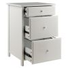 Delta File Cabinet White