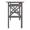 Xander Foldable Desk; Oyster Gray