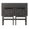 Xander Foldable Desk; Oyster Gray