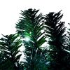 6FT Hinged Fir Artificial Fir Bent Top Christmas Tree, Xmas Tree Bendable Santa Hat Style Christmas Tree Holiday Decoration, 1250 Lush Branch Tips, 30