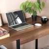 47.2&quot; Home Office Desk / Computer Desk; Storage Desk Morden Style with Open Shelves Worksation; Brown &amp; Black