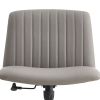 High Grade Pu Material. Home Computer Chair Office Chair Adjustable 360 ¬∞ Swivel Cushion Chair With Black Foot Swivel Chair Makeup Chair Study Desk C