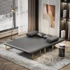 Sofa Bed, Convertible Sleeper Sofa, Couch, Double Chaise Sofa,Loveseat, Sofa Chair,with Tapered Legs, 1000lb Weight Capacity, Integrated Sofa, Small C