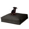 Jaxx Brio Large D√©cor Floor Pillow / Meditation Yoga Cushion, Plush Microvelvet, Charcoal