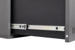 Electronic Digital Lateral File Cabinet, Large Drawer Metal Filing Cabinet with Hanging Rod for letter, A4, documents and so on, for Home Office using