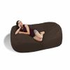 Jaxx 7 Foot Giant Bean Bag Sofa, Chocolate