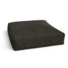 Jaxx Brio Large D√©cor Floor Pillow / Meditation Yoga Cushion, Plush Microvelvet, Charcoal