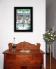 "Christmas Joy" by Ed Wargo Ready to Hang Framed Print, Black Frame
