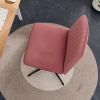 Pink Velvet Material. Home Computer Chair Office Chair Adjustable 360 ¬∞Swivel Cushion Chair With Black Foot Swivel Chair Makeup Chair Study Desk Chai