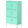 6 Door Metal Accent Storage Cabinet for Home Office,School,Garage