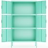 6 Door Metal Accent Storage Cabinet for Home Office,School,Garage
