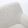 Home Office Chair; Leisure Chair Upholstered Adjustable furry Chair; white