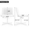 Office chair Brown PU Material. Home Computer Chair Office Chair Adjustable 360 ¬∞Swivel Cushion Chair With Black Foot Swivel Chair Makeup Chair Study