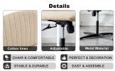 Fabric Material Home Computer Chair Office Chair Adjustable 360 ¬∞ Swivel Cushion Chair With Black Foot Swivel Chair Makeup Chair Study Desk Chair No