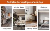 Modern home brown PU Office chair adjustable 360 ¬∞ swivel chair engineering plastic armless swivel computer chair with wheels living room bedroom off