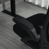 Ergonomic Office Desk Chair with wheels High Back Computer Task Chair Home Mesh Swivel Desk Chair with Adjustable Back Height & Flip up Arms & Lumbar