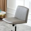 High Grade Pu Material. Home Computer Chair Office Chair Adjustable 360 ¬∞ Swivel Cushion Chair With Black Foot Swivel Chair Makeup Chair Study Desk C