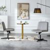 High Grade Pu Material. Home Computer Chair Office Chair Adjustable 360 ¬∞ Swivel Cushion Chair With Black Foot Swivel Chair Makeup Chair Study Desk C