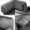 Sofa Bed, Convertible Sleeper Sofa, Couch, Double Chaise Sofa,Loveseat, Sofa Chair,with Tapered Legs, 1000lb Weight Capacity, Integrated Sofa, Small C