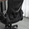 Ergonomic Office Desk Chair with wheels High Back Computer Task Chair Home Mesh Swivel Desk Chair with Adjustable Back Height & Flip up Arms & Lumbar