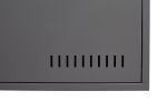 Electronic Digital Lateral File Cabinet, Large Drawer Metal Filing Cabinet with Hanging Rod for letter, A4, documents and so on, for Home Office using