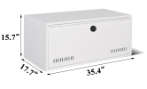 17.7"W Drawer Vertical File Cabinets - Lateral Filing Cabinets with Digital Keypad - Metal Steel Lockable Storage Cabinets for Home Office to Hanging