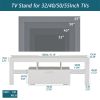 FashionTVstandTVcabinet,EntertainmentCenter,TVstationTV console,media console,with LEDlight belt,light belt remote control,toughenedglassshelf,metal h