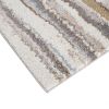 Watercolor Abstract Stripe Woven Area Rug