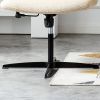 Fabric Material Home Computer Chair Office Chair Adjustable 360 ¬∞ Swivel Cushion Chair With Black Foot Swivel Chair Makeup Chair Study Desk Chair No