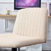 Fabric Material Home Computer Chair Office Chair Adjustable 360 ¬∞ Swivel Cushion Chair With Black Foot Swivel Chair Makeup Chair Study Desk Chair No