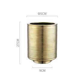 Gold And Silver Color Ceramic Vase Decoration Home Decoration (Option: Golden Melange Vase)