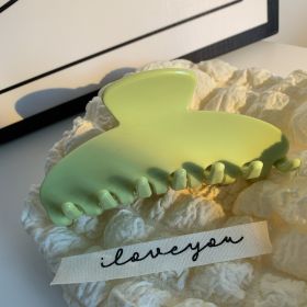 Women's Fashion Large French Barrettes (Option: Fruit Green)