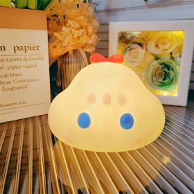 Cartoon Luminous Toy Children Cute Led Small Night Lamp (Option: Blossoming Red)