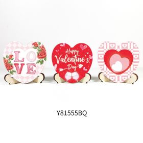 Valentine's Day Desktop Decoration Love Crafts (Option: Type B-3 Pieces And 1 Set)