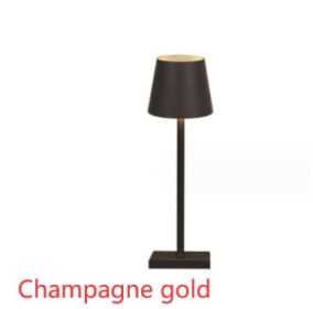 Bedhead Eye Care Charging Atmosphere Desk Lamp (Option: Champagne gold-Type A)