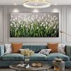 Hand Painted Oil Paintings Wall Art Abstract Large Flower Canvas Paintings  Living Room Hallway Bedroom Luxurious Decorative Painting