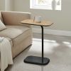 WOODEEM C Shaped End Table, Side Table for Couch and Bed with Metal Frame, Small C Table for Small Spaces, Living Room, Bedroom‚Ä¶