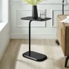 WOODEEM C Shaped End Table, Side Table for Couch and Bed with Metal Frame, Small C Table for Small Spaces, Living Room, Bedroom‚Ä¶