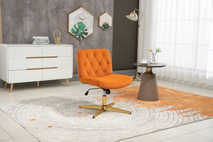 COOLMORE Home Office Desk Chair, Vanity Chair, Modern Adjustable Home Computer Executive Chair Swivel Task Chair for Small Space, Living Room, Make-up (Color: as Pic)