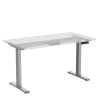 Height Adjustable Standing Desk Frame - Dual Motor Load 265lbs Electric Sit Stand Desk Stand Up Desk Heavy Duty 2-Stage Base for Home Office - Frame O