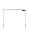 Height Adjustable Standing Desk Frame - Dual Motor Load 265lbs Electric Sit Stand Desk Stand Up Desk Heavy Duty 2-Stage Base for Home Office - Frame O
