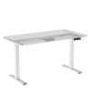 Height Adjustable Standing Desk Frame - Dual Motor Load 265lbs Electric Sit Stand Desk Stand Up Desk Heavy Duty 2-Stage Base for Home Office - Frame O