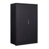 Metal Storage Cabinet with Locking Doors and Adjustable Shelf, Folding Filing Storage Cabinet , Folding Storage Locker Cabinet for Home Office,School,