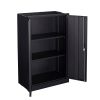 Metal Storage Cabinet with Locking Doors and Adjustable Shelf, Folding Filing Storage Cabinet , Folding Storage Locker Cabinet for Home Office,School,