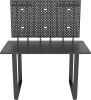 DEZCTOP Bifrost 120 47W x 28D Gaming PC Computer Desk with Shelves, Large Workstation for Gamers or Home Office with Pegboard, Built-in Cable Manageme