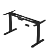 Height Adjustable Standing Desk Frame - Dual Motor Load 265lbs Electric Sit Stand Desk Stand Up Desk Heavy Duty 2-Stage Base for Home Office - Frame O